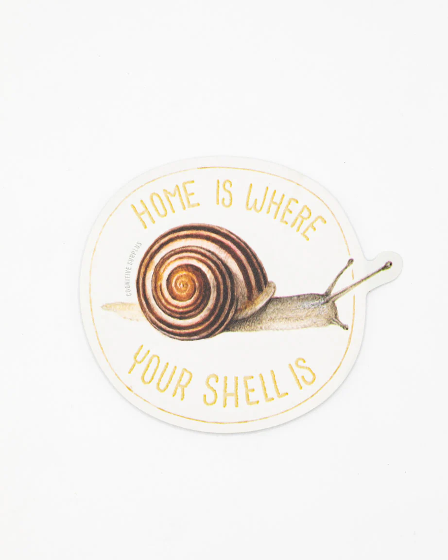 Home is Where Your Shell is Sticker - Image 2