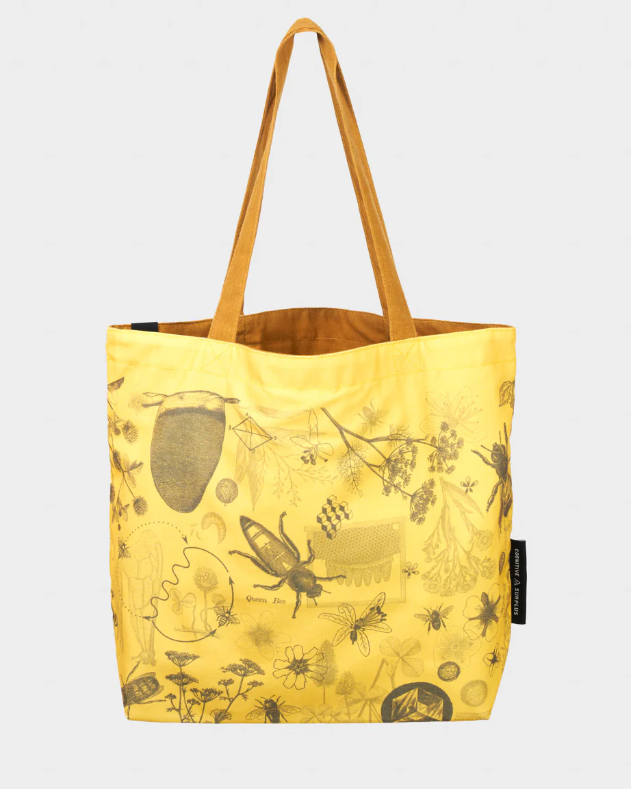 Honey Bee Canvas Shoulder Tote - Image 6