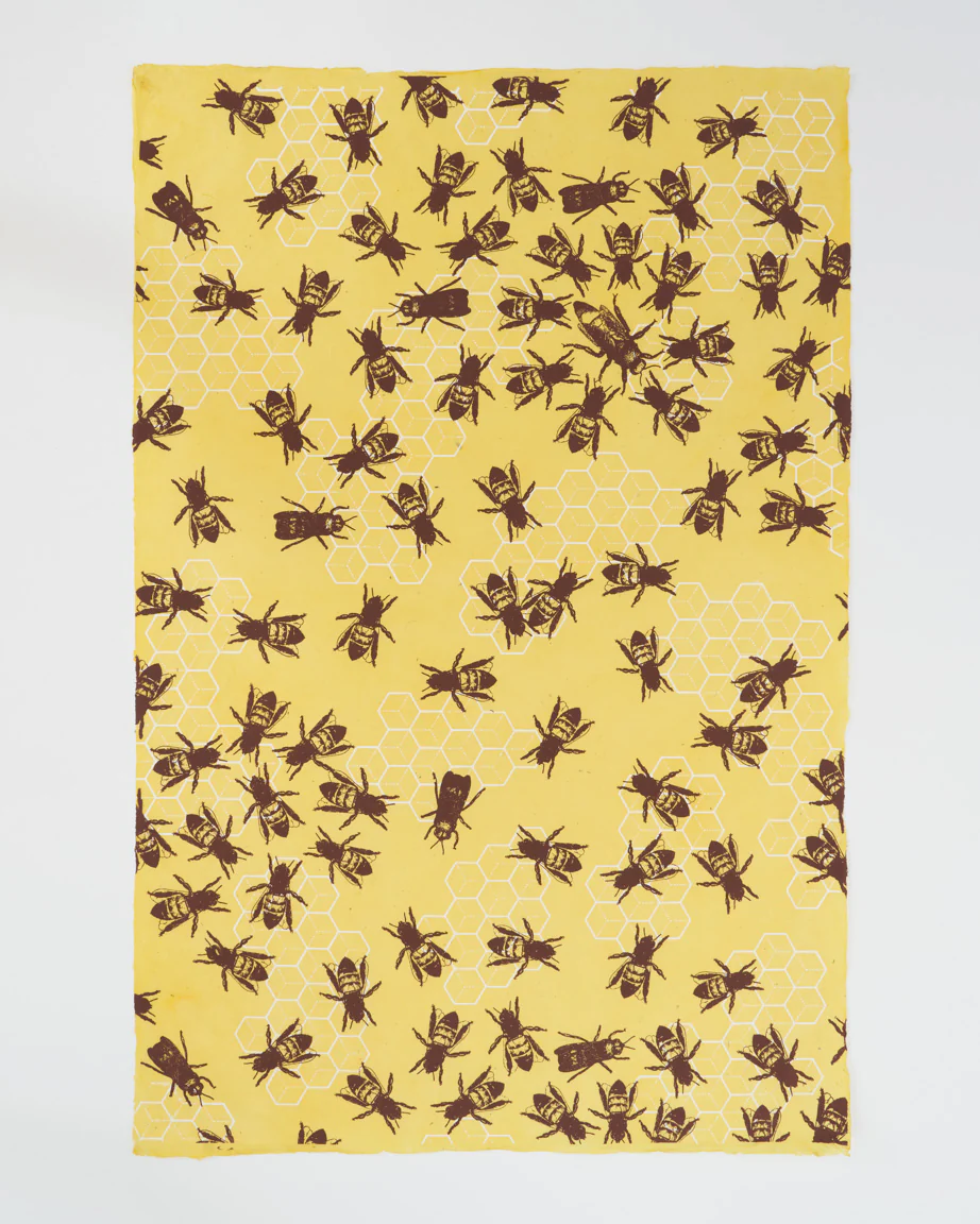 Honey Bee Wrapping Paper - Image 2