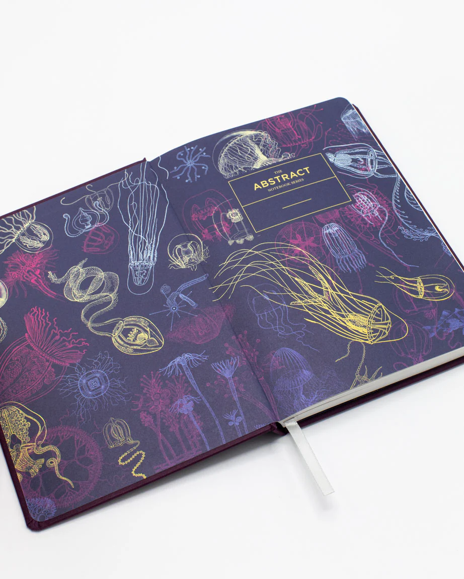 Jellyfish A5 Hardcover Notebook - Dotted Lines - Image 2