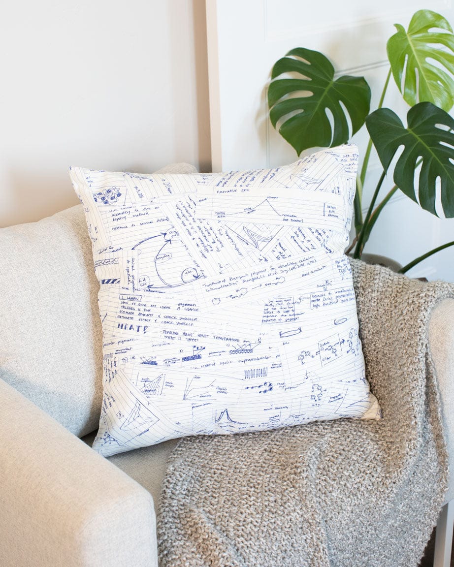 Lab Notes Pillow Cover - Image 2