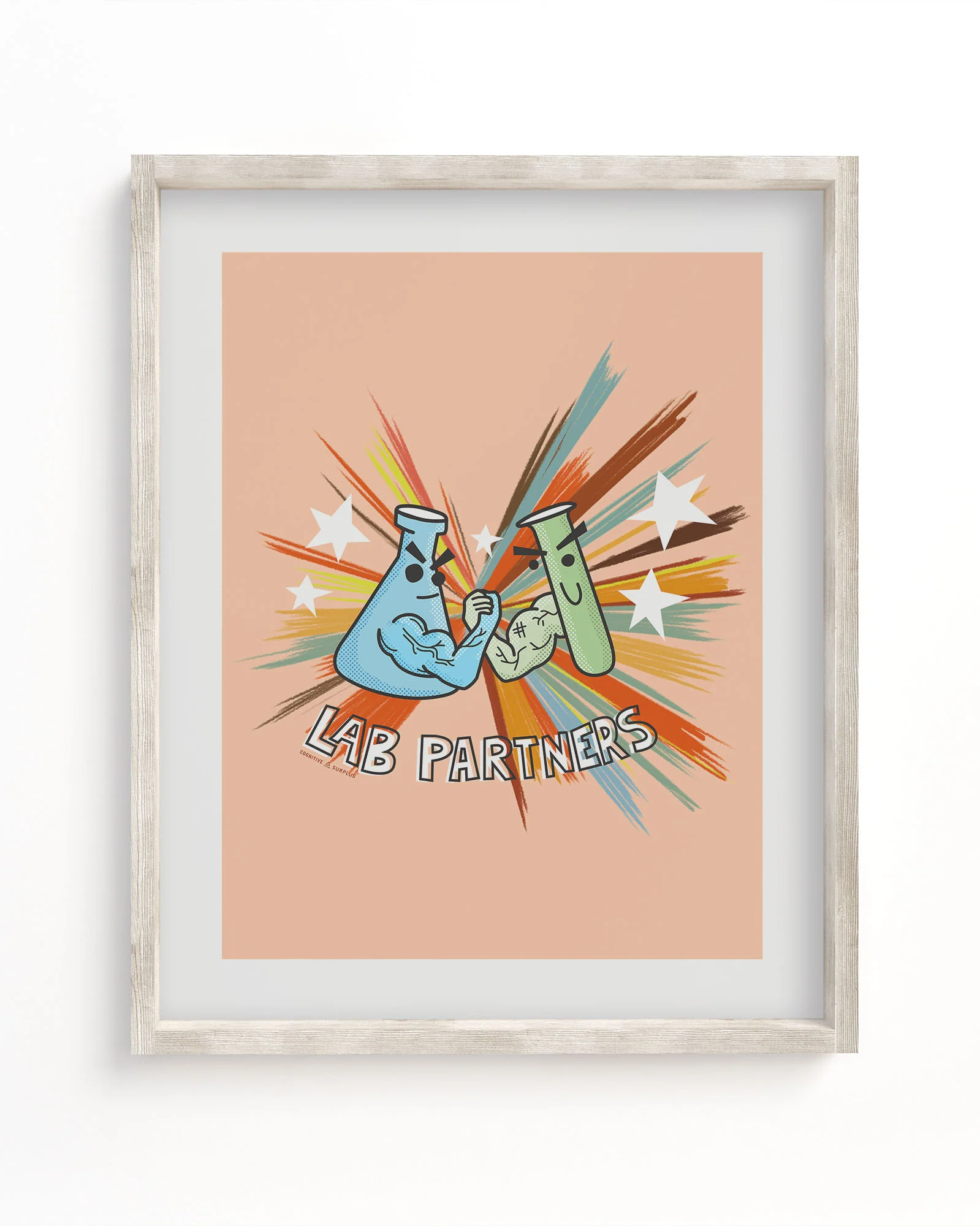 Lab Partners Museum Print