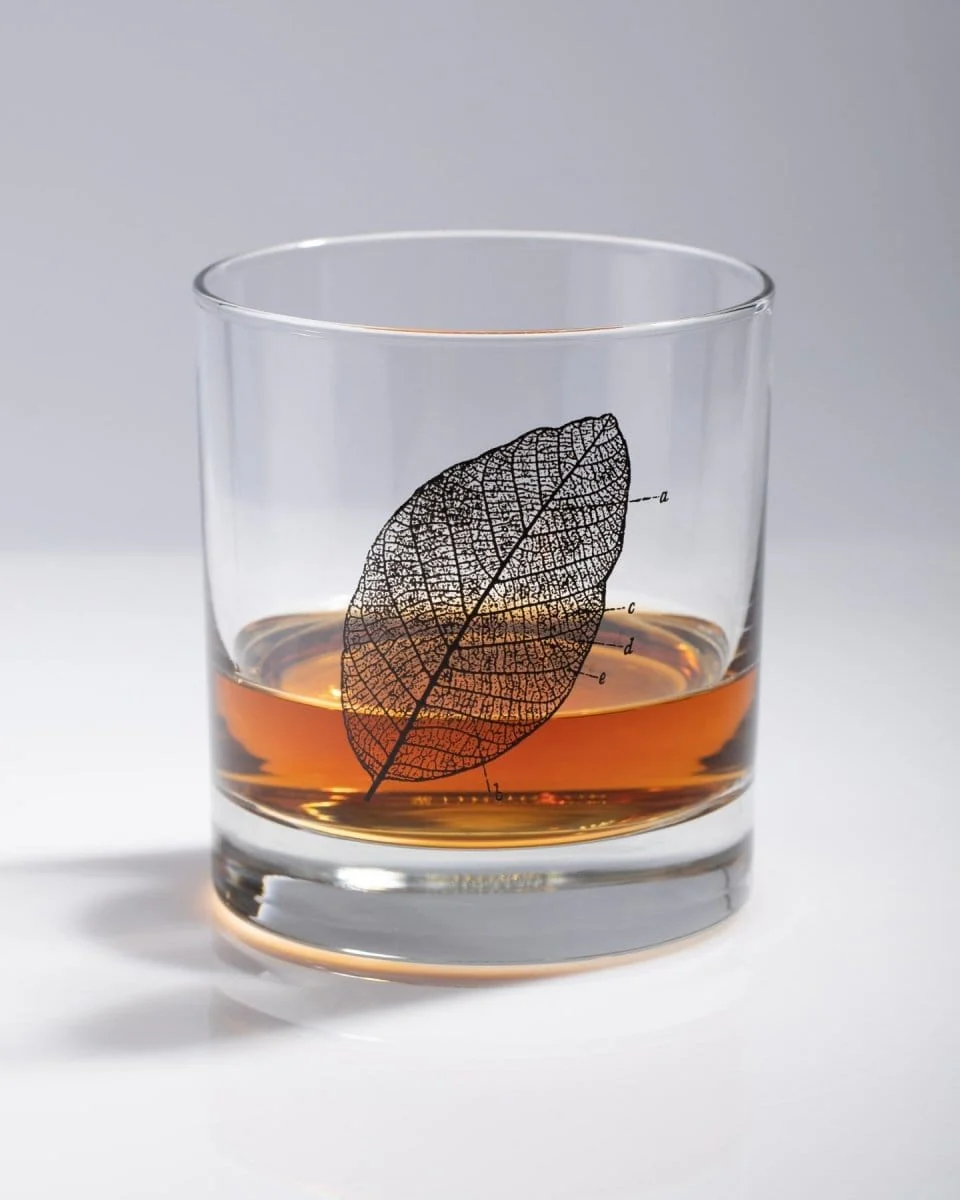 Leaf Diagram Cocktail Candle - Image 2