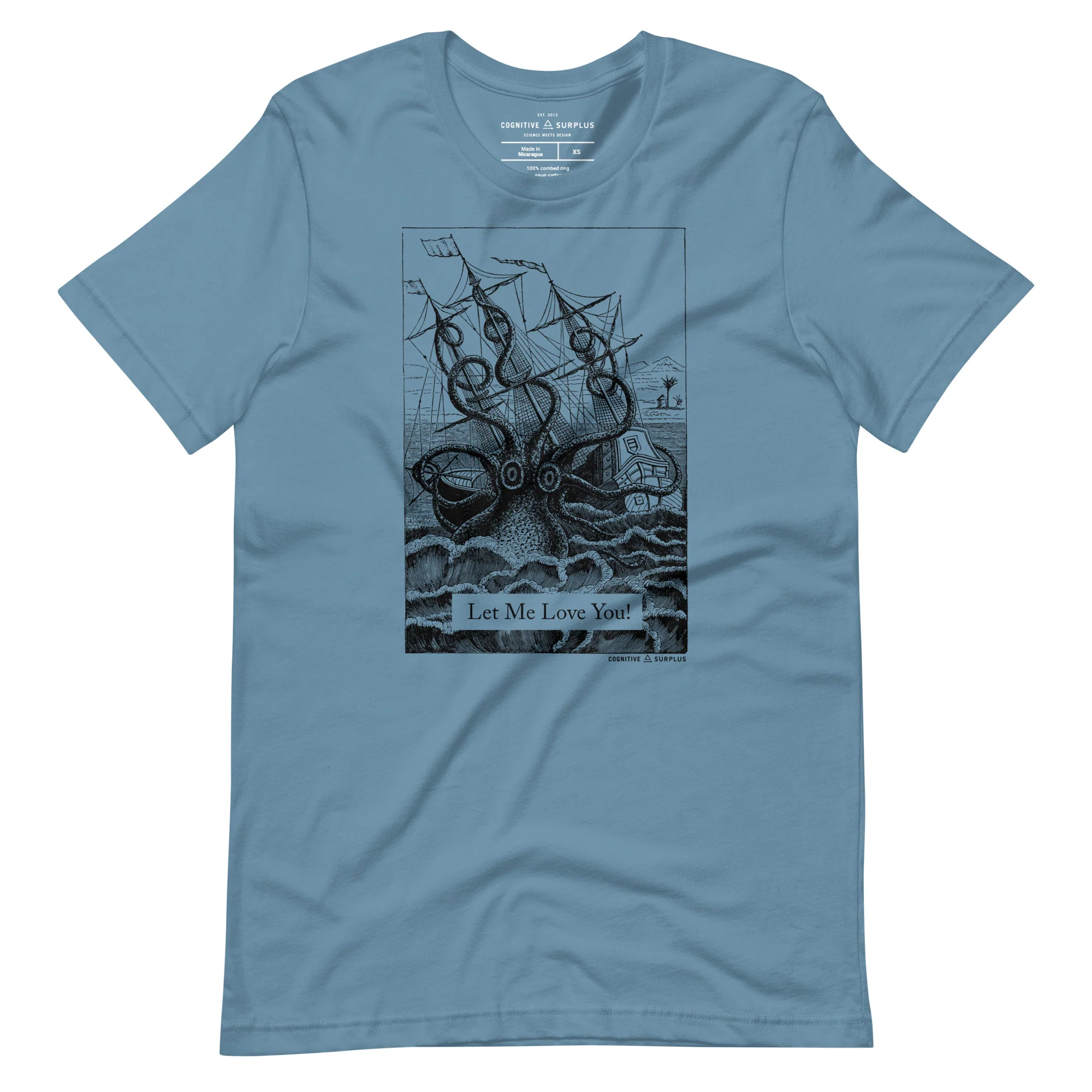 Let Me Love You Kraken Graphic Tee - Image 2