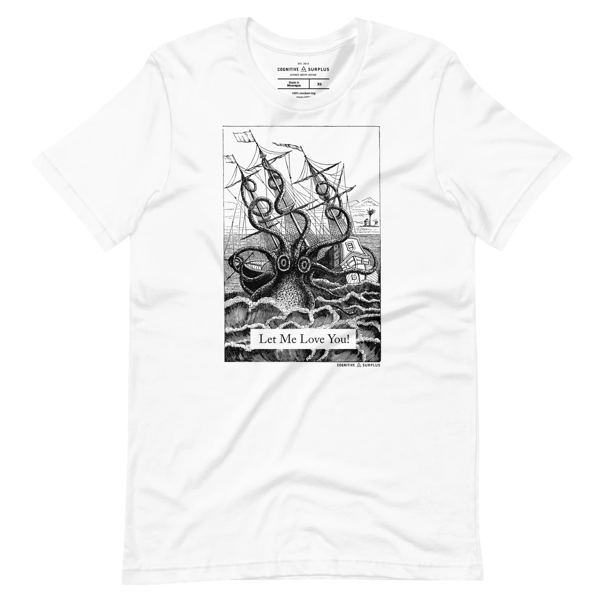 Let Me Love You Kraken Graphic Tee - Image 3