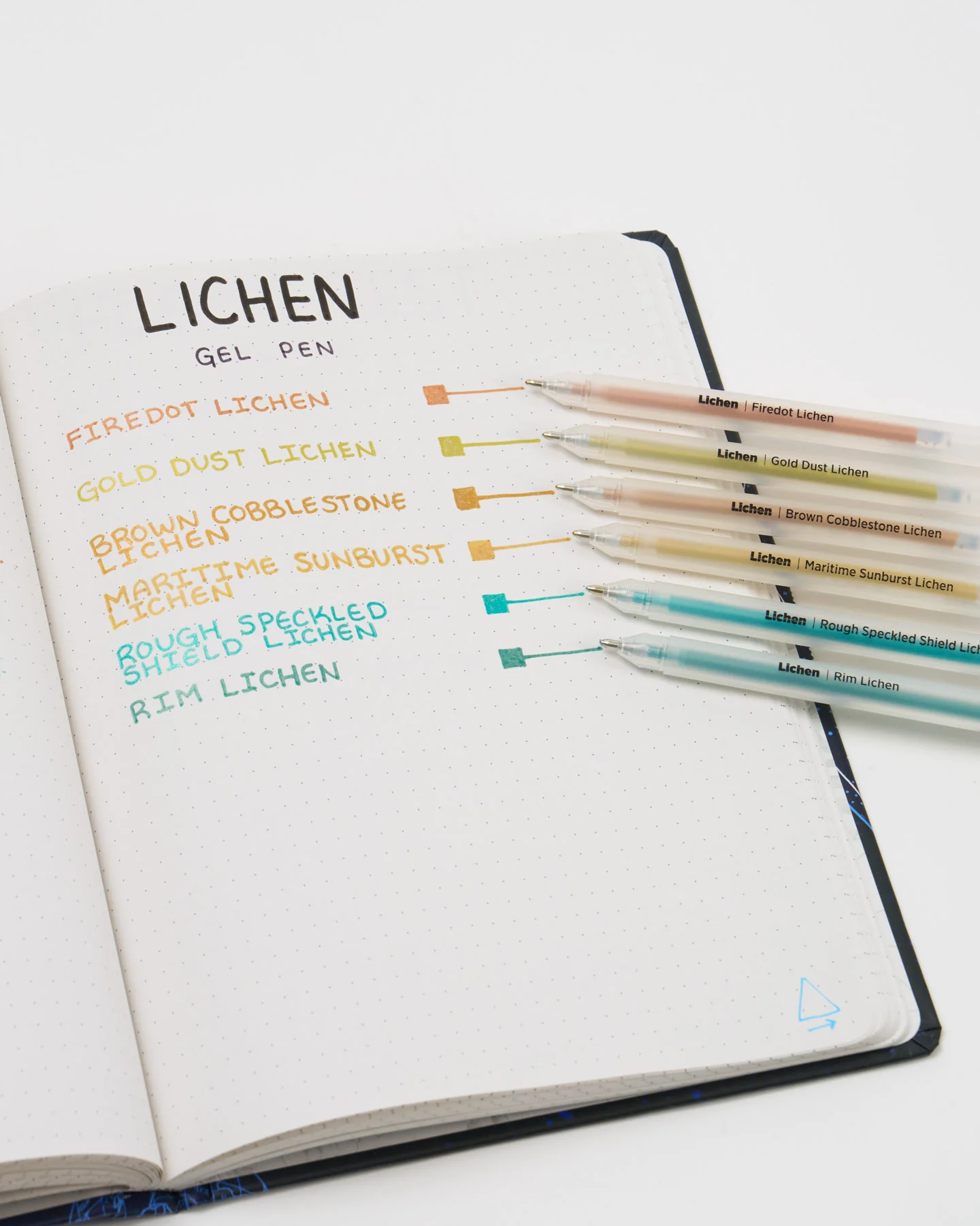 Lichen Metallic Gel Pens (Pack of 6) - Image 3