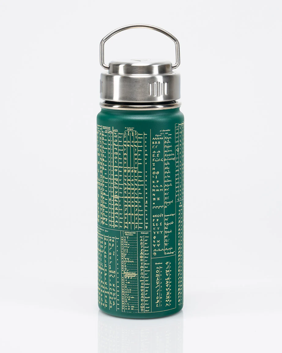 Linguistics 18 oz Steel Bottle - Image 2