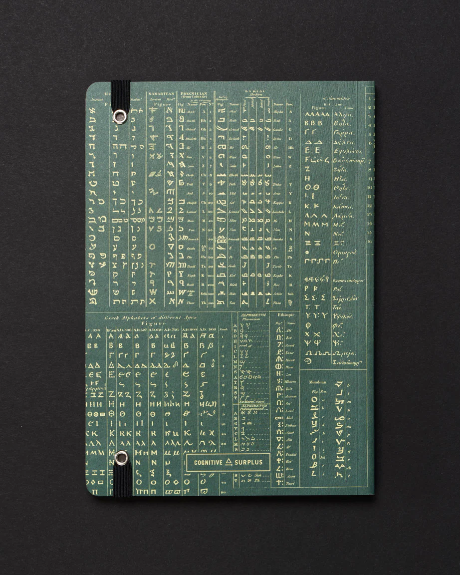 Linguistics Dark Analysis A5 Softcover Notebook - Image 2