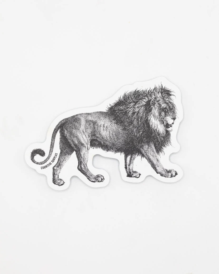 Lion Sticker - Image 2
