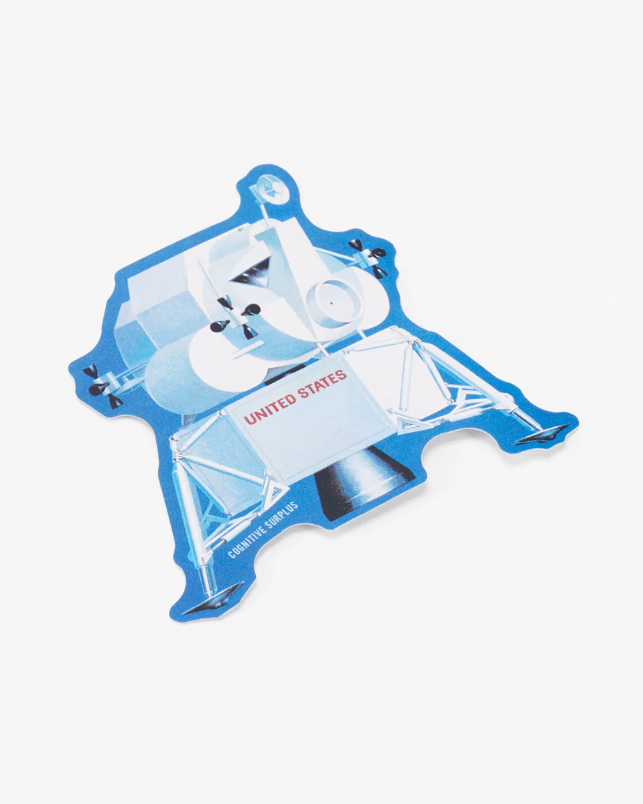 Lunar Lander Sticker - Image 2