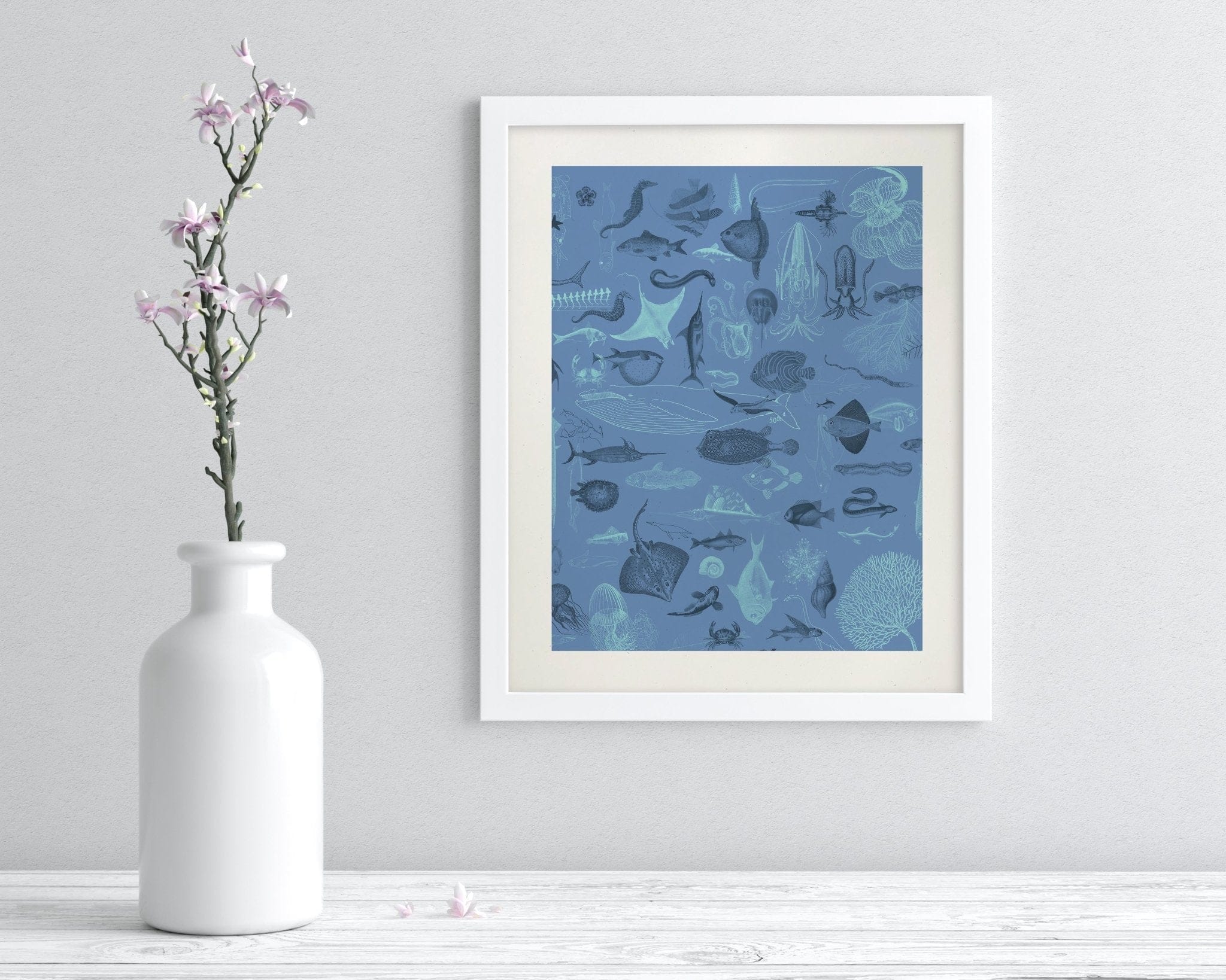 Marine Biology Scientific Illustration Museum Print - Image 3