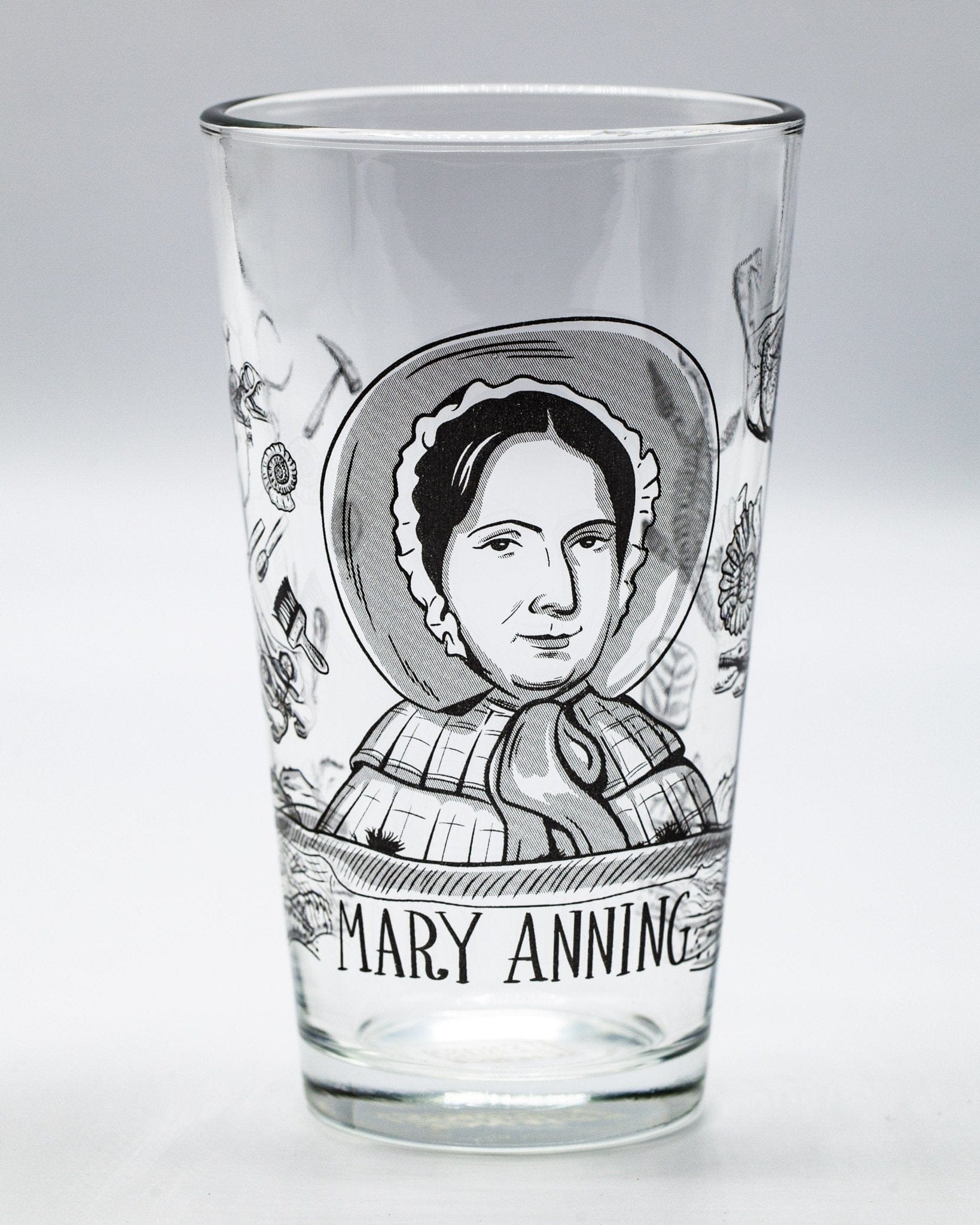 Mary Anning Pint Glass - Image 4