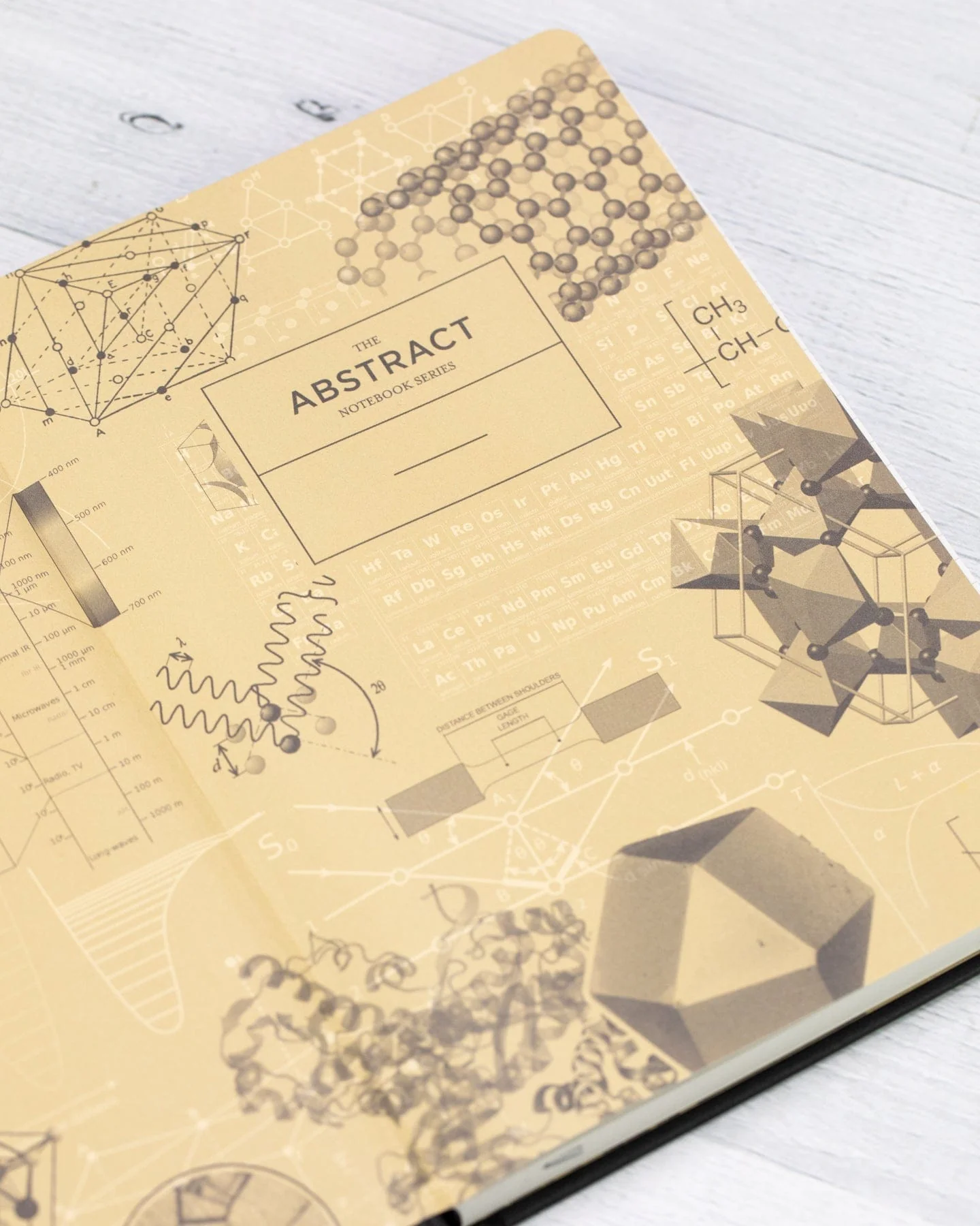 Materials Science A5 Hardcover Notebook - Dotted Lines - Image 3
