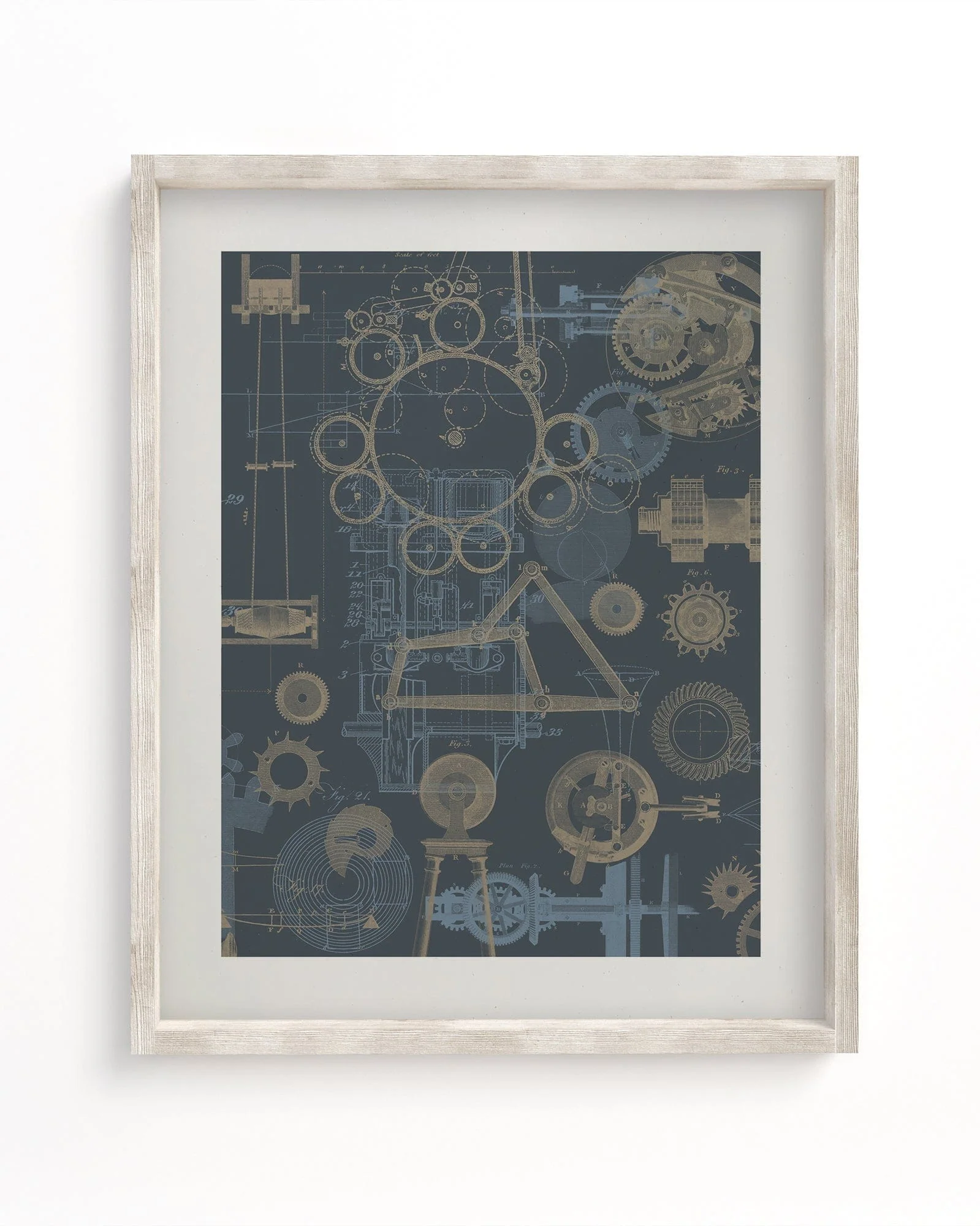 Mechanical Engineering Scientific Illustration Museum Print