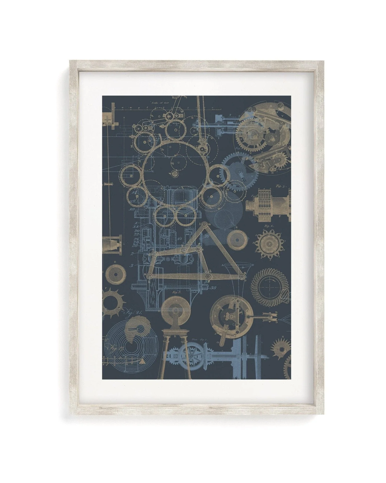 Mechanical Engineering Scientific Illustration Museum Print - Image 4