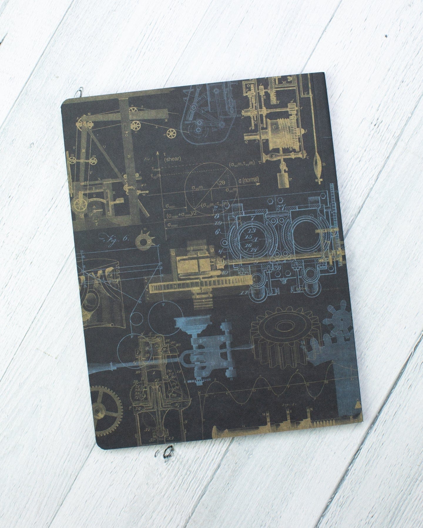Mechanical Engineering Softcover Notebook - Dot Grid - Image 6