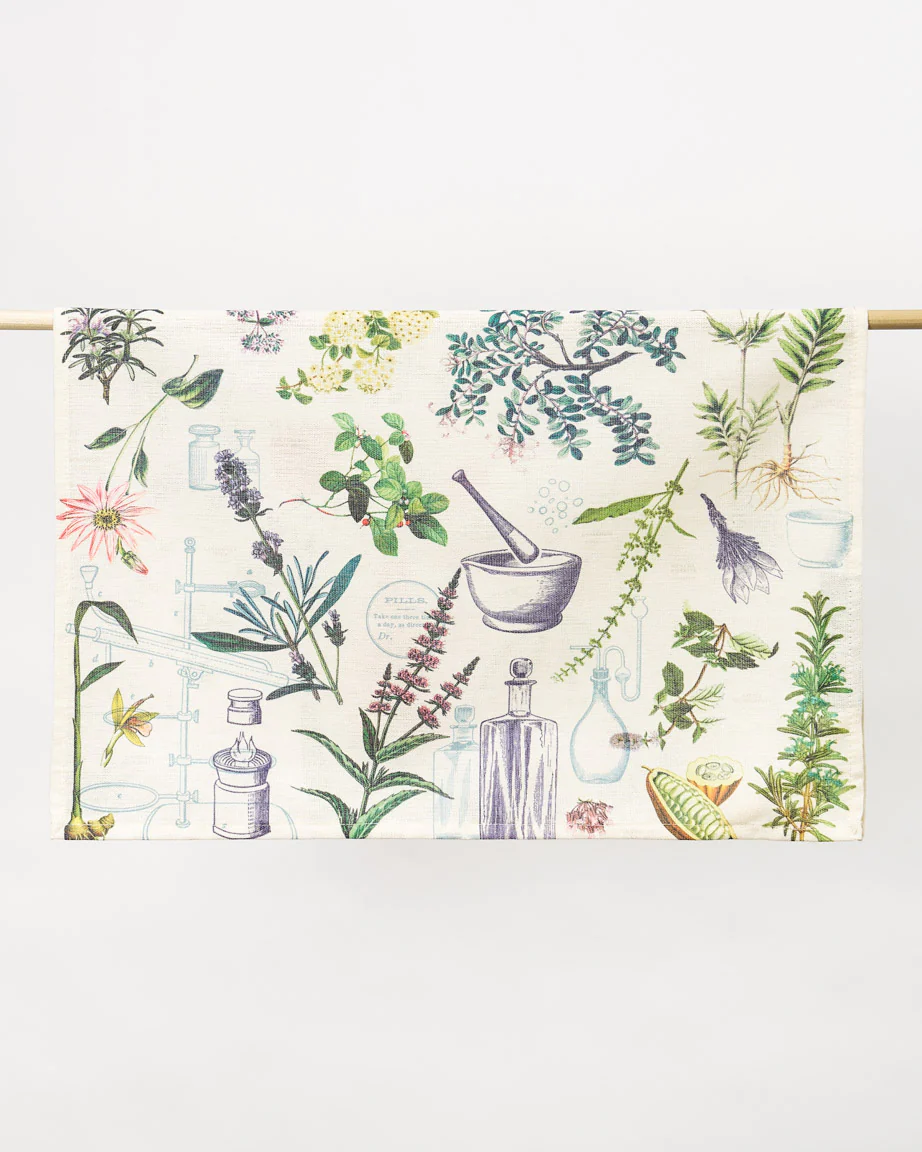 Medical Botany Tea Towel - Image 3