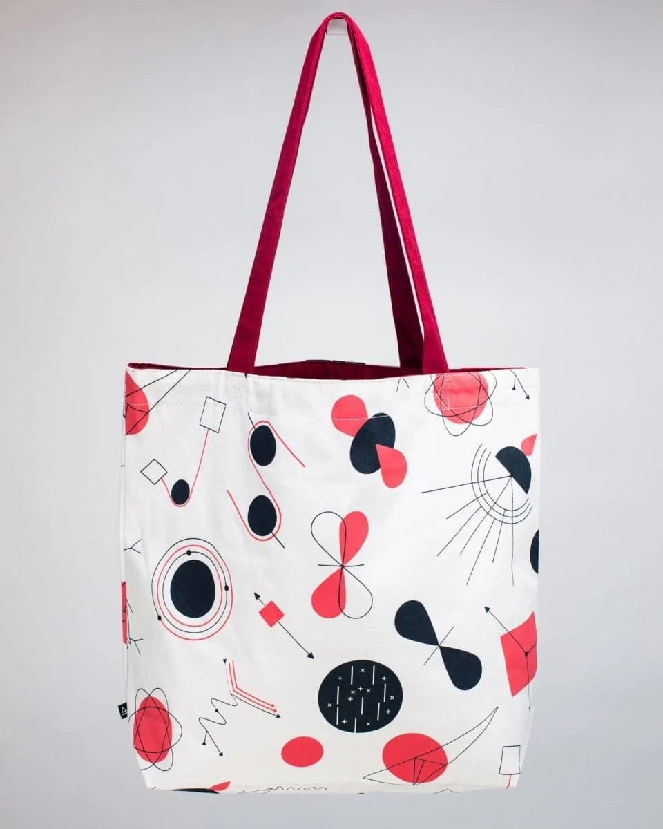 Modern Physics Shoulder Tote - Image 2