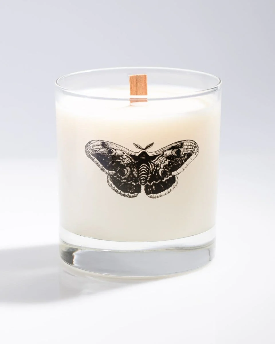 Like a Moth to the Flame Cocktail Candle