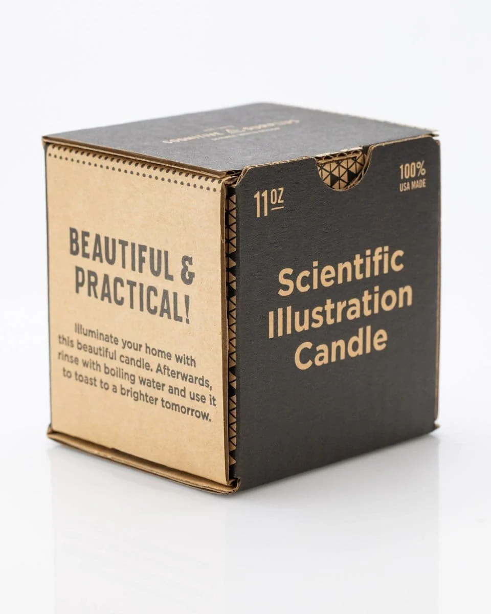 Like a Moth to the Flame Cocktail Candle - Image 4