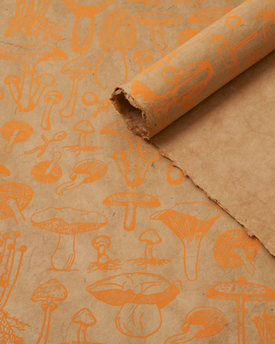 Mushroom Wrapping Paper - Image 2