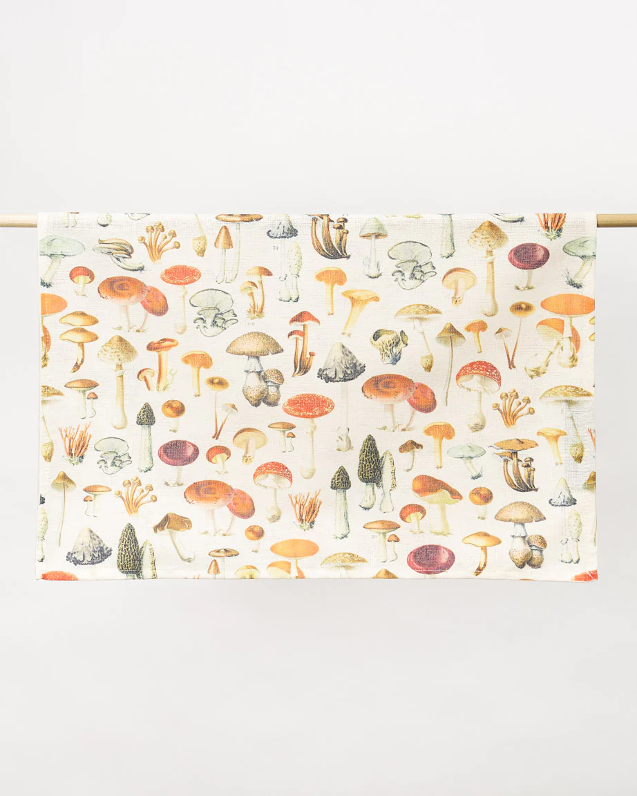 Mushrooms Tea Towel - Image 3