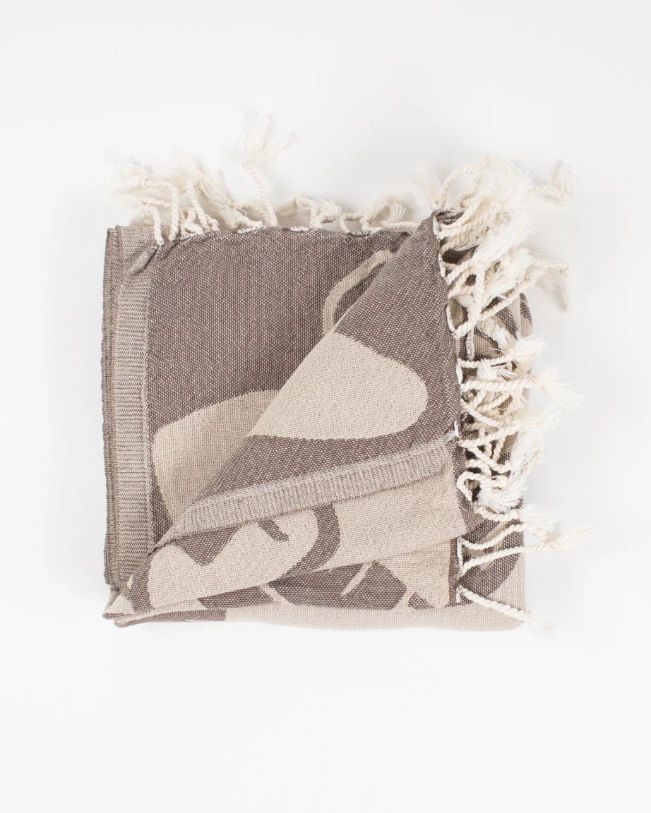 Edible & Poisonous Mushrooms Turkish Towel - Image 5