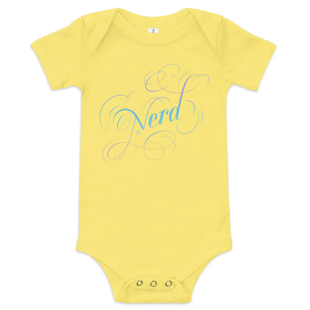 Nerd Baby Bodysuit - Image 4