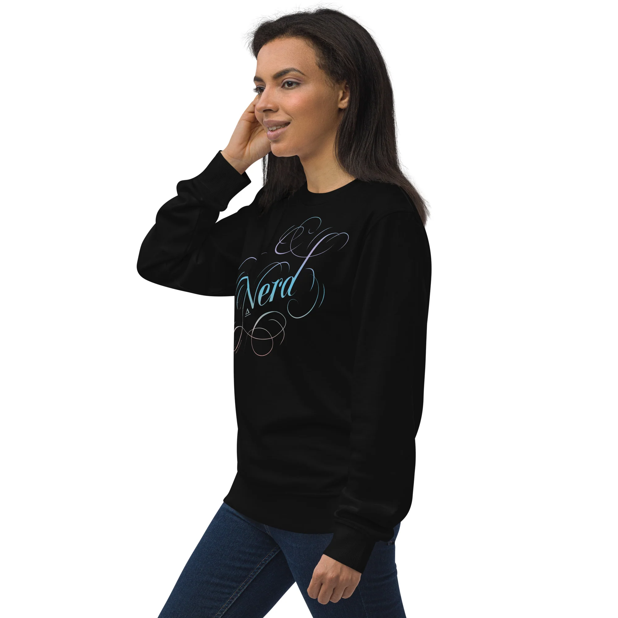 Nerd Sweatshirt - Organic - Image 2