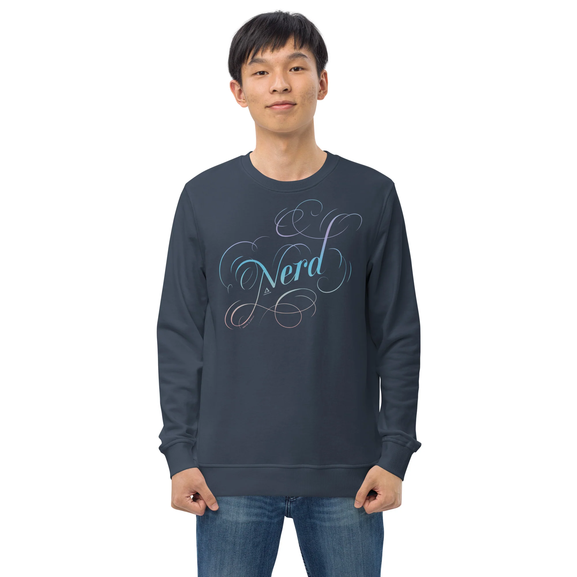Nerd Sweatshirt - Organic - Image 6