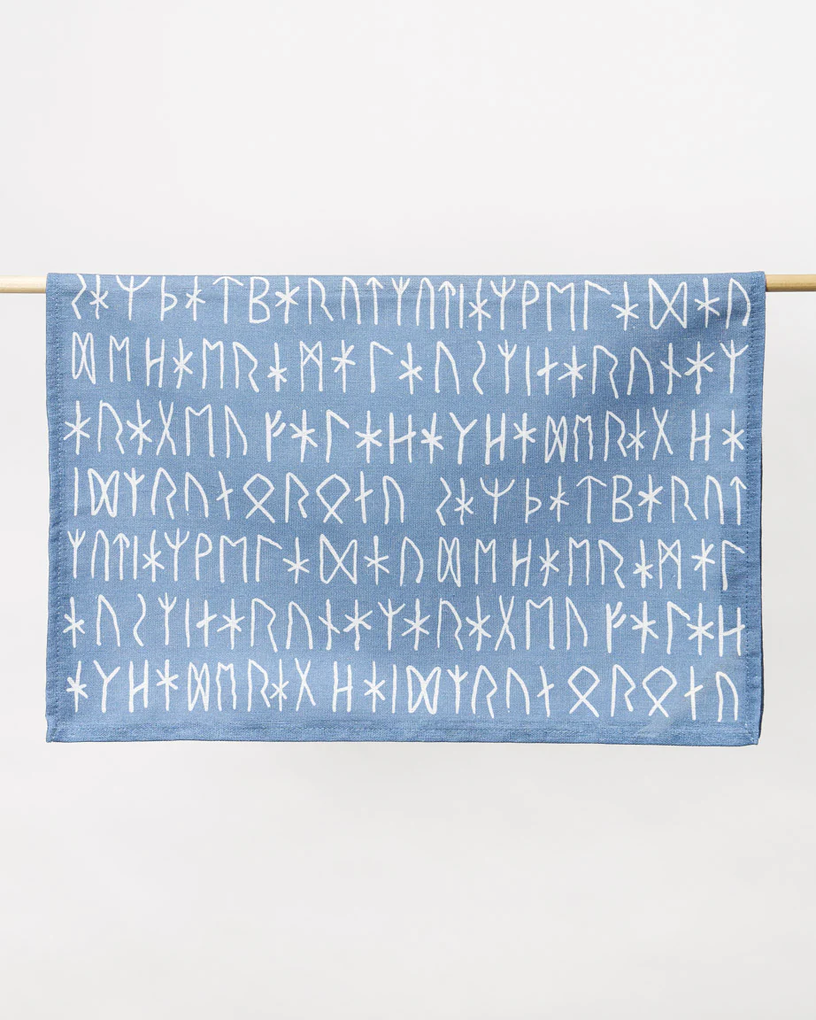 Norse Runes Tea Towel - Image 3