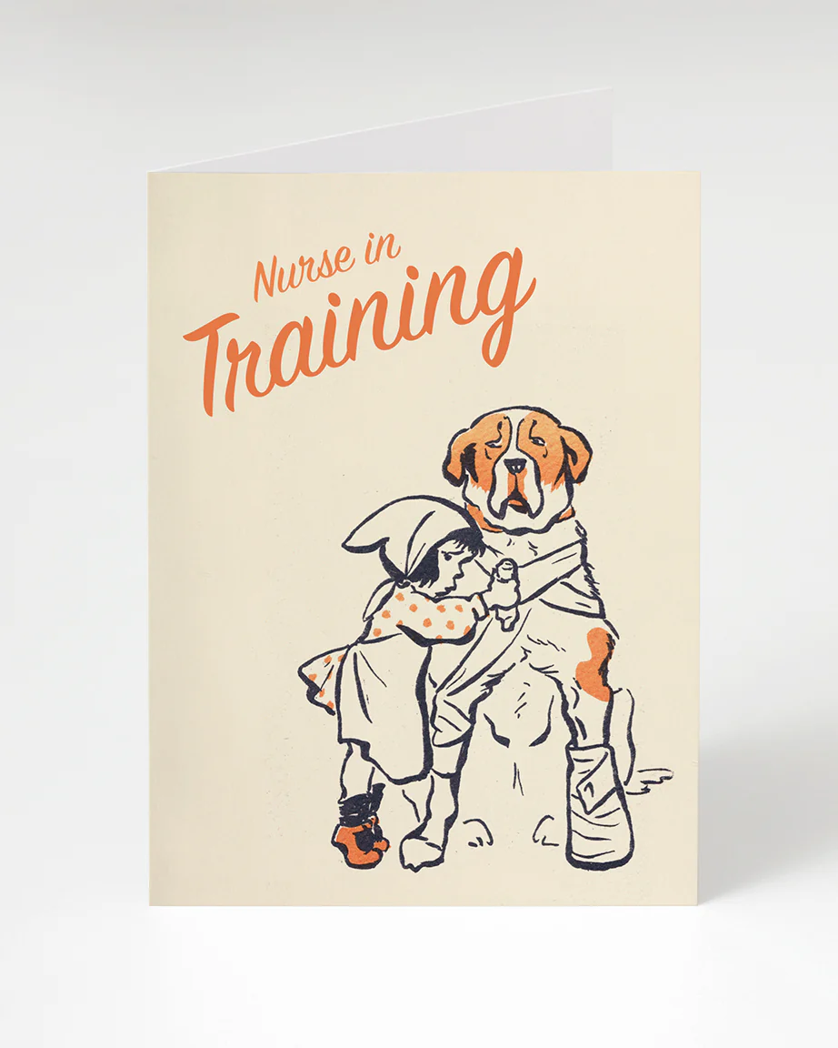 Nurse in Training Greeting Card