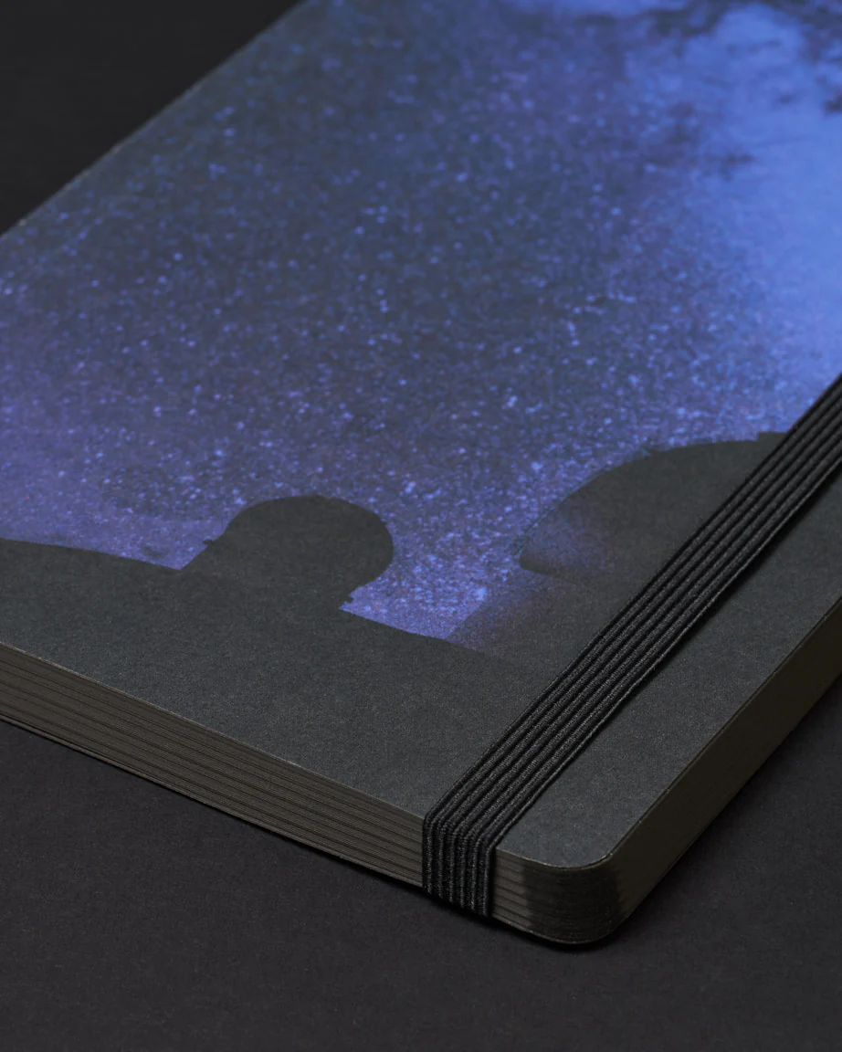 Observatory & Stars Dark Analysis A5 Softcover Notebook - Image 4
