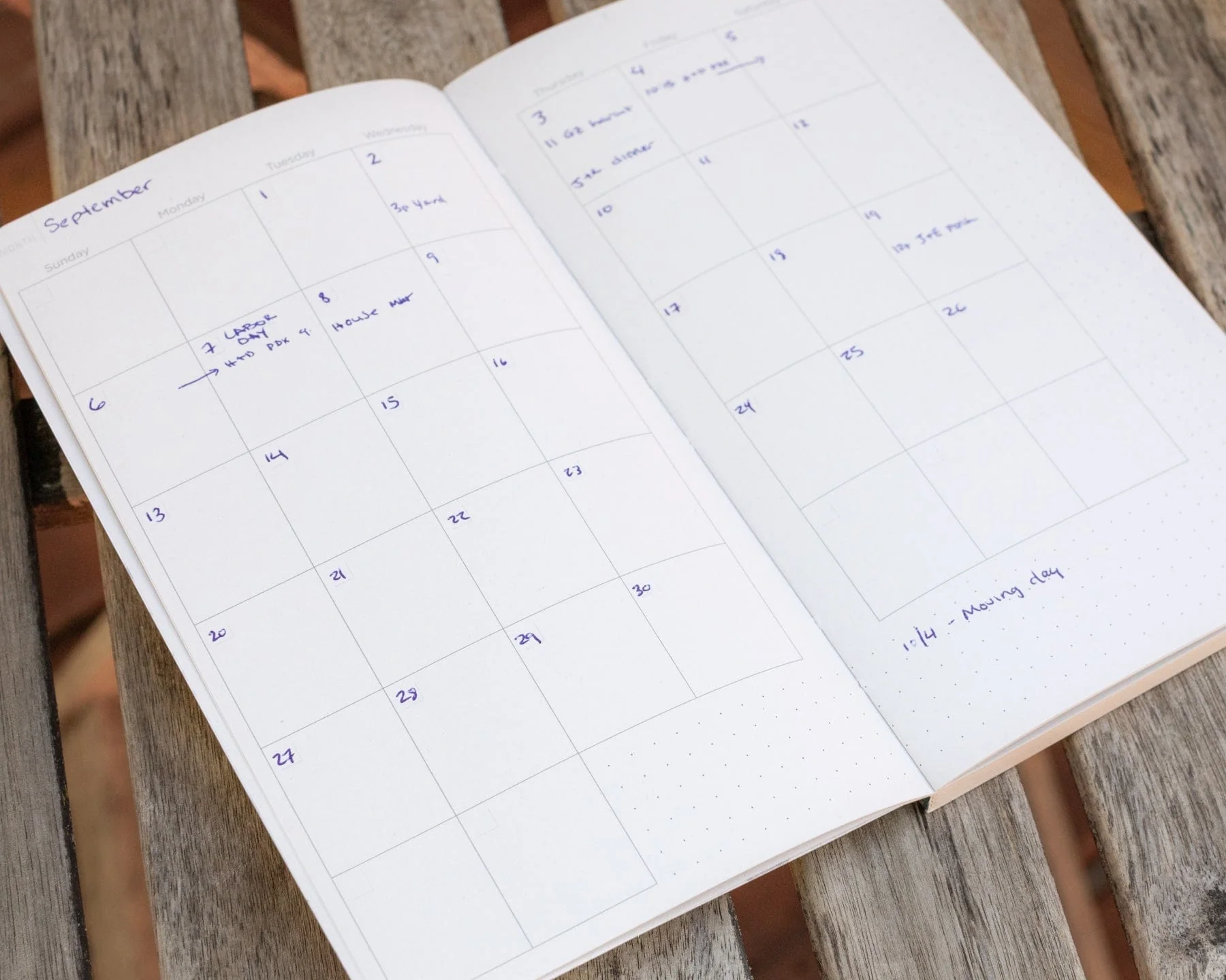 Ocean Terrain Yearly Planner - Image 10