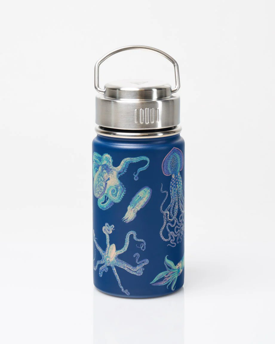 Octopus & Squid 12 oz Steel Bottle - Image 2