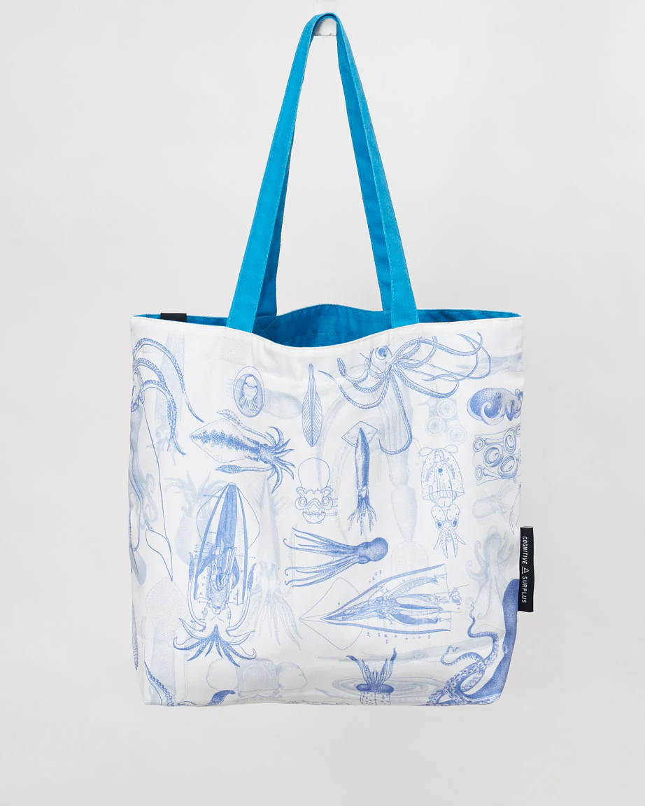 Octopus + Squid Shoulder Tote - Image 3