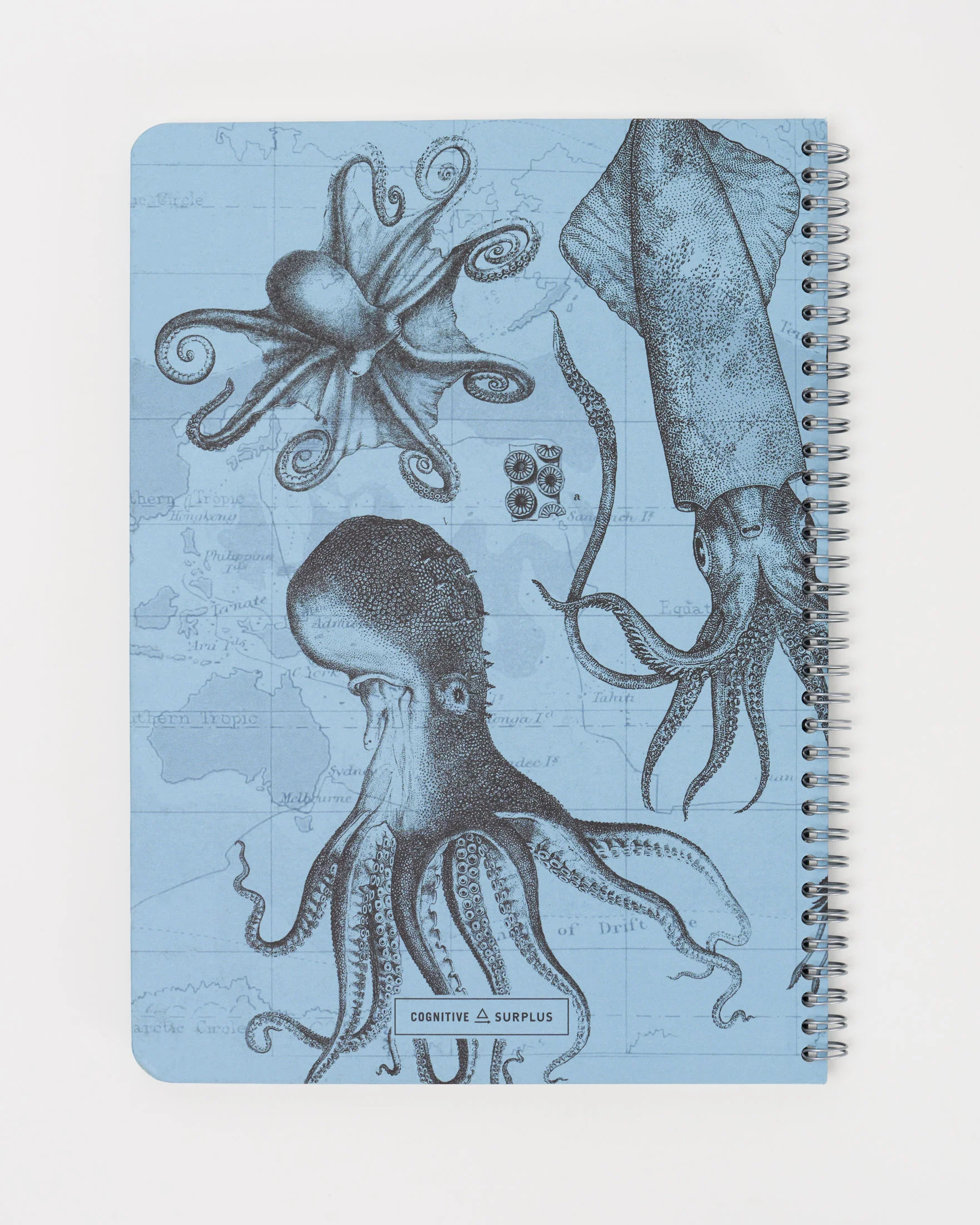 Octopus & Squid Spiral Notebook - Image 2