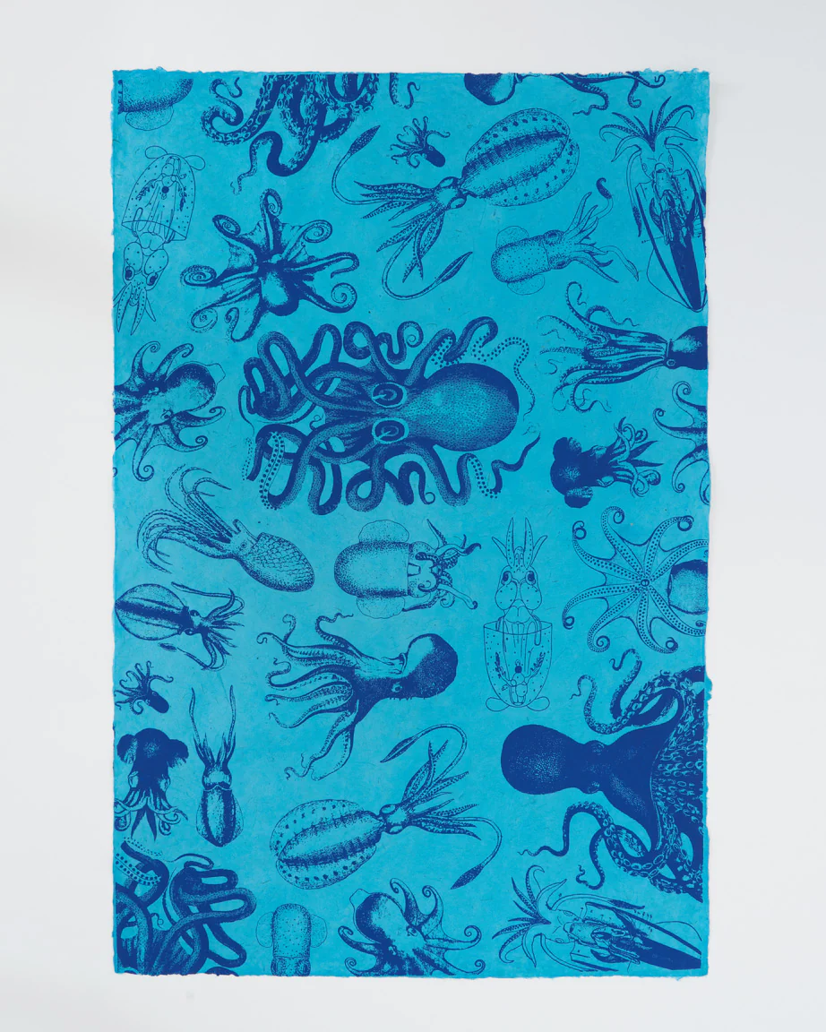Octopus & Squid Wrapping Paper - Image 2
