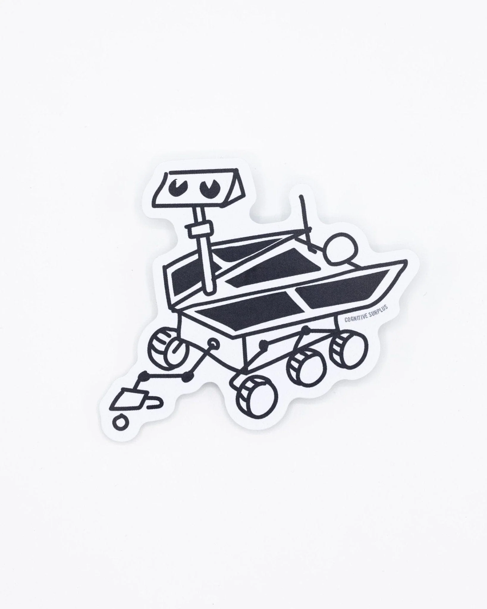 Opportunity Mars Rover Doodle Sticker - Image 2
