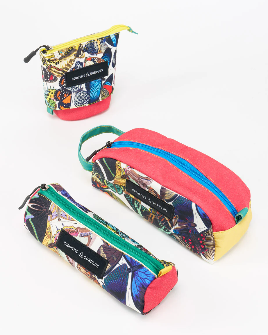 Butterfly Mosaic Zipper Bags
