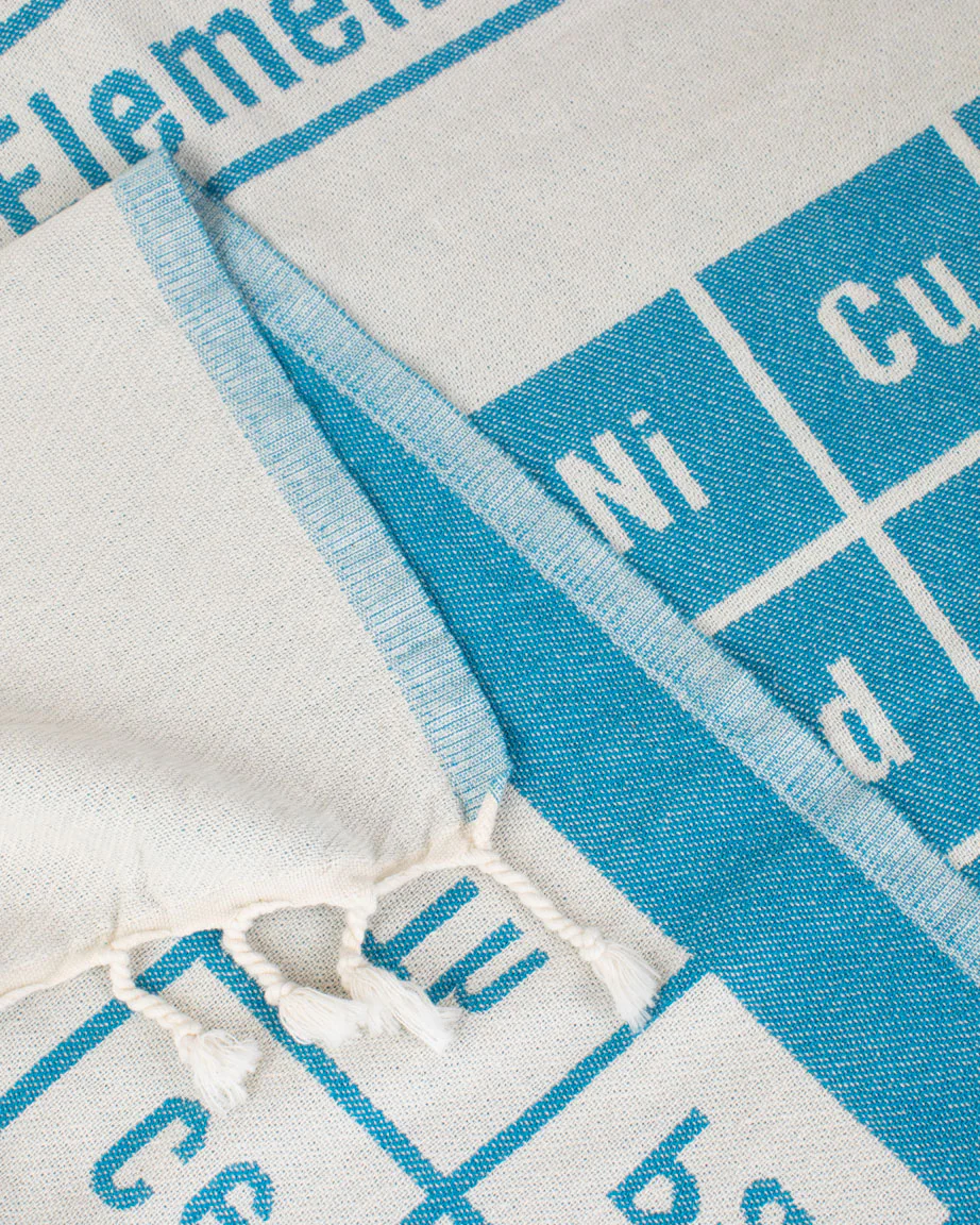 Periodic Table Turkish Towel - Image 3