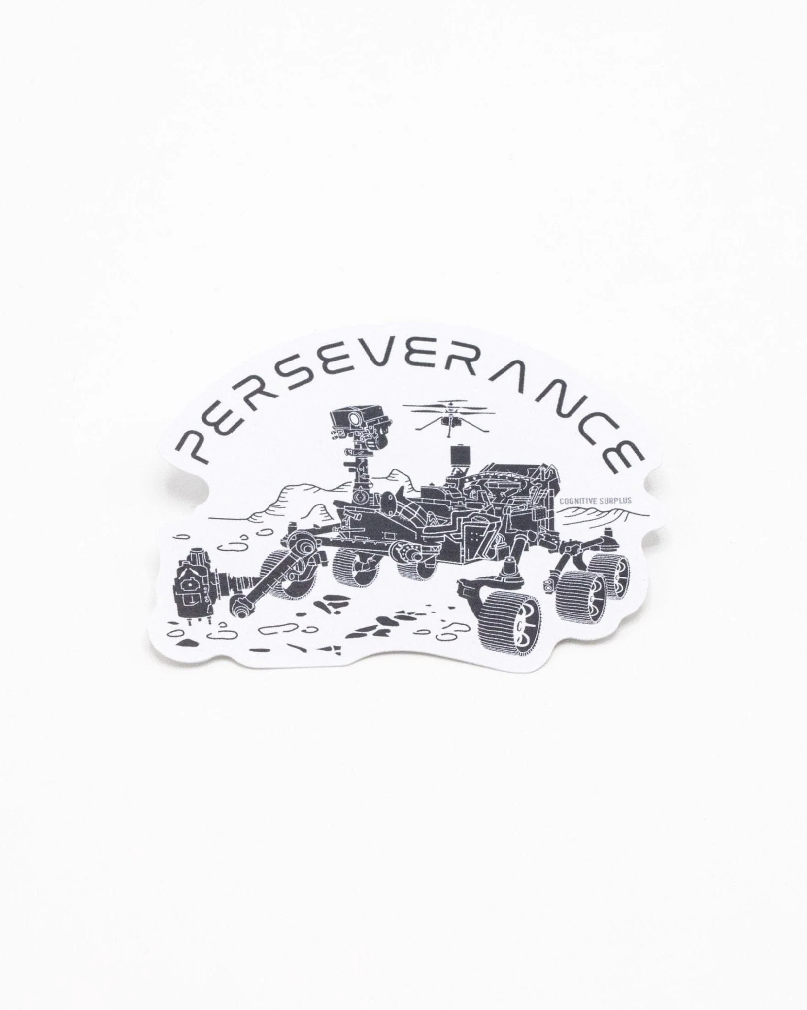 Perseverence Mars Rover Sticker
