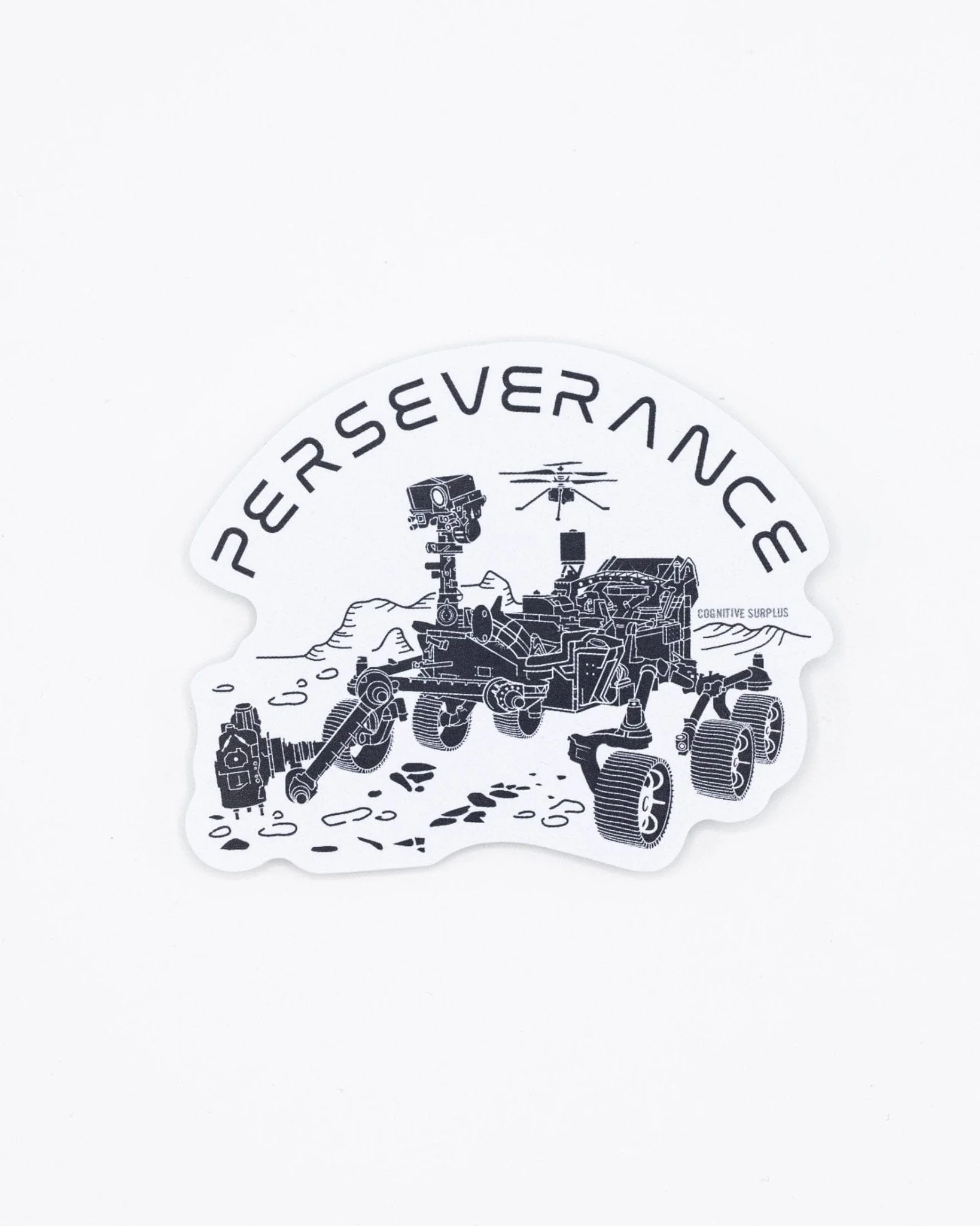Perseverence Mars Rover Sticker - Image 2