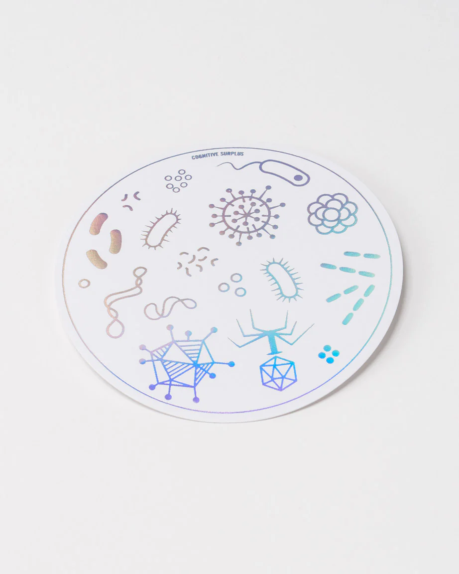 Petri Dish Sticker