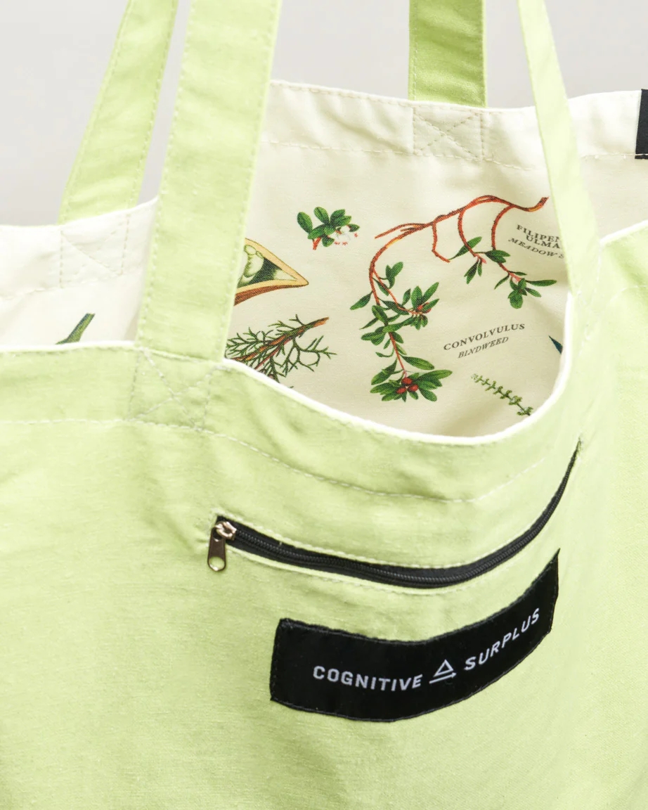 Medicinal Botany Canvas Shoulder Tote - Image 2