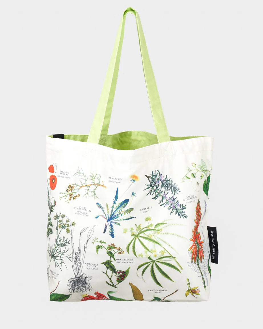 Medicinal Botany Canvas Shoulder Tote - Image 3