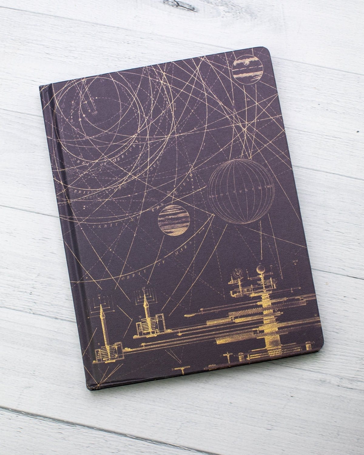 Planetary Motion Hardcover Notebook - Lined/Grid - Image 5