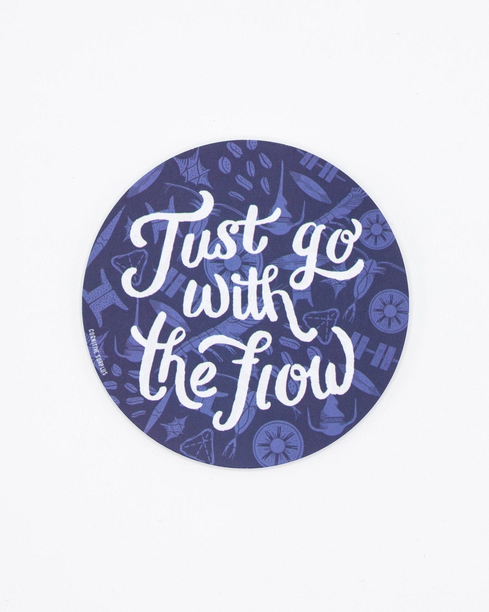 Plankton Go With the Flow Sticker - Image 2