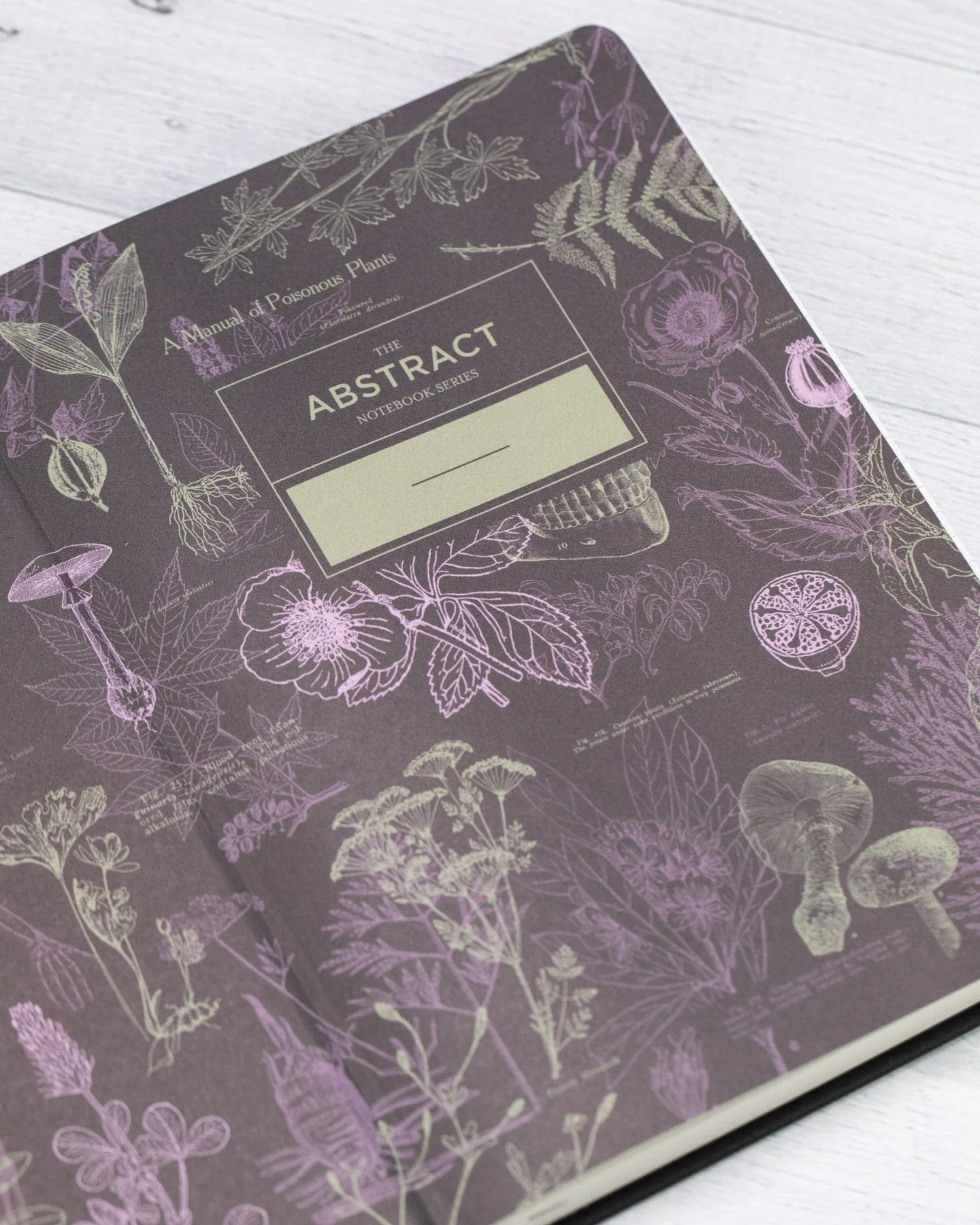 Poisonous Plants A5 Hardcover Notebook - Dotted Lines - Image 3