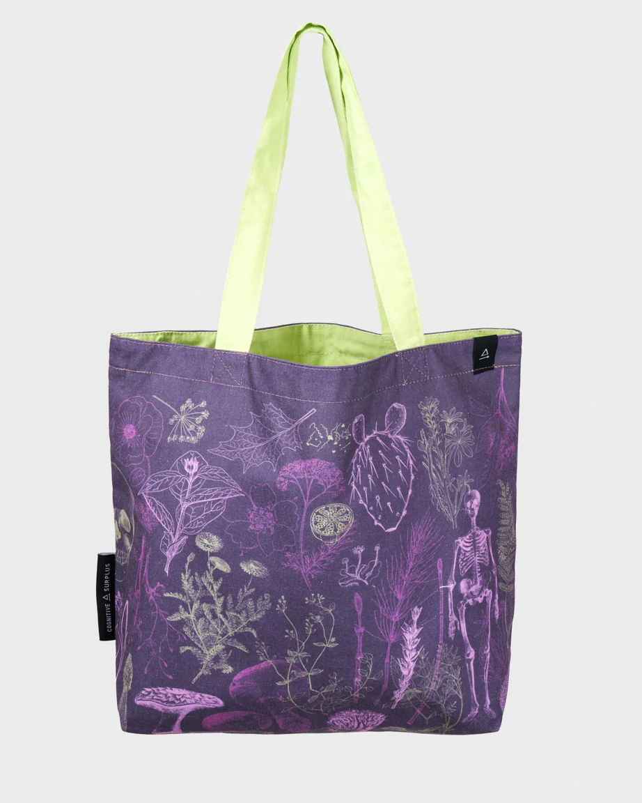 Poisonous Plants Canvas Shoulder Tote - Image 3